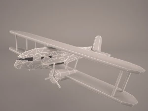 curtiss condor v05 3D Model