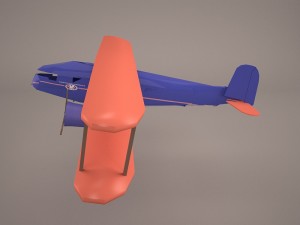curtiss condor v05 3D Model