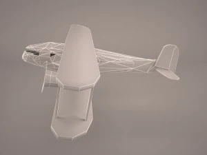 curtiss condor v05 3D Model