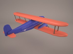 curtiss condor v05 3D Model