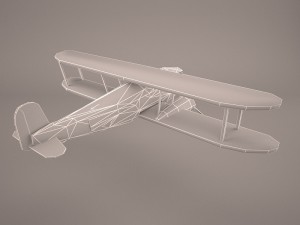 curtiss condor v05 3D Model