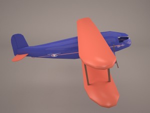 curtiss condor v05 3D Model