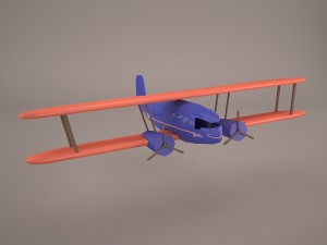 curtiss condor v05 3D Model