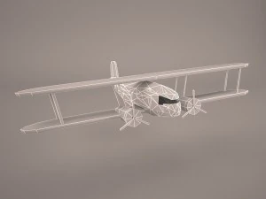 curtiss condor v05 3D Model