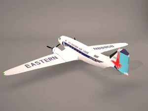 douglas dc-3 3D Model