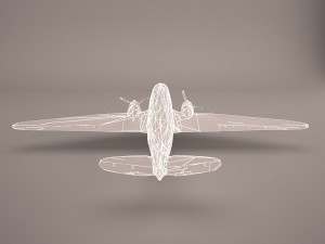 douglas dc-3 3D-Modell