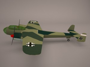 dornier do-17z-2 3D Модель