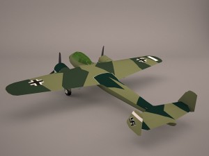 dornier do-17z-2 3D Модель