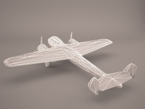 dornier do-17z-2 3D Модель