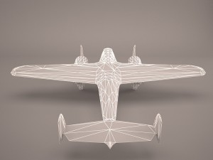 dornier do-17z-2 3D Модель