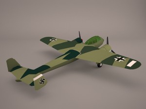 dornier do-17z-2 3D Модель