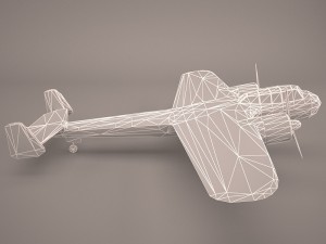 dornier do-17z-2 3D Модель