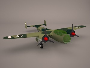 dornier do-17z-2 3D Модель