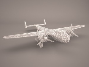 dornier do-17z-2 3D Модель