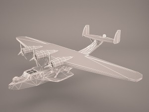 dornier do 24 3D Модель