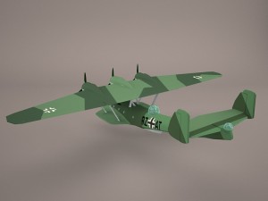 dornier do 24 3D Модель