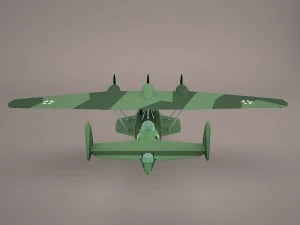 dornier do 24 3D Model