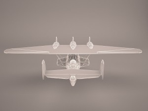 dornier do 24 3D Модель