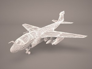 ea-6b prowler vaq-132 scorpions cag Modèle 3D