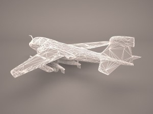 ea-6b prowler vaq-132 scorpions cag Modèle 3D
