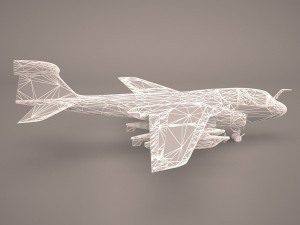 ea-6b prowler vaq-132 scorpions cag Modèle 3D
