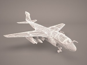 ea-6b prowler vaq-132 scorpions cag Modèle 3D