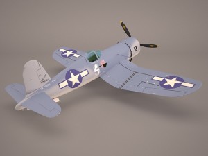 airplane f4u corsair fighter 3D 모델