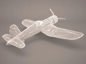 airplane f4u corsair fighter 3D Model