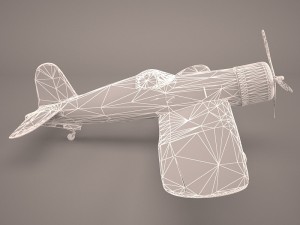 airplane f4u corsair fighter 3D 모델