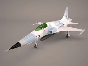 northrop f-5e tigre v02 usaf Modelo 3D