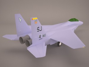 rt-f15e Model 3D