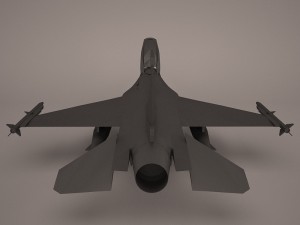 f-16 52d 3D Model