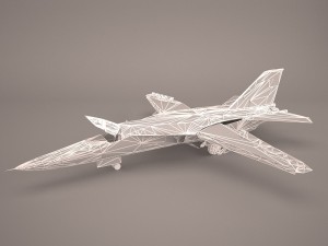 gen dyn f-111 aardvark v03 usaf Model 3D