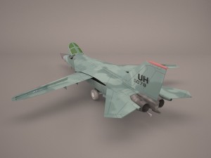 gen dyn f-111 aardvark v03 usaf Model 3D