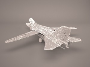 gen dyn f-111 aardvark v03 usaf Model 3D