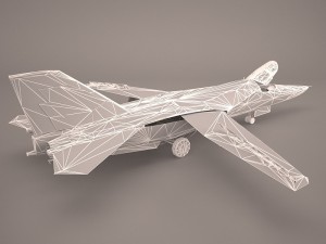 gen dyn f-111 aardvark v03 usaf Model 3D