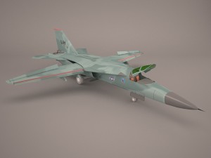 gen dyn f-111 aardvark v03 usaf Model 3D