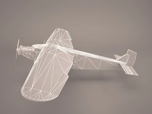 airplane fa5 n110609 3D Model