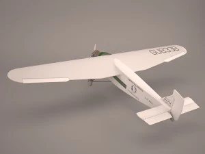 airplane fa5 n110609 3D Model