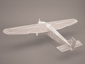 airplane fa5 n110609 3D 模型