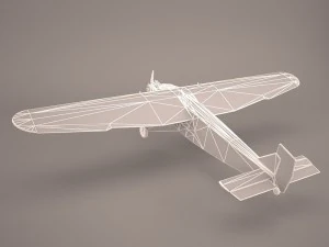 airplane fa5 n110609 3D Model