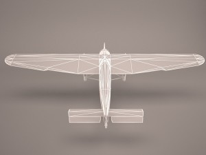 airplane fa5 n110609 3D 模型