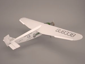 airplane fa5 n110609 3D Model