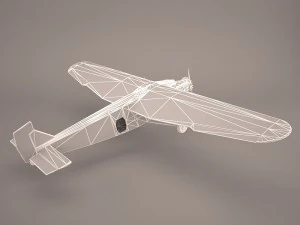 airplane fa5 n110609 3D Model
