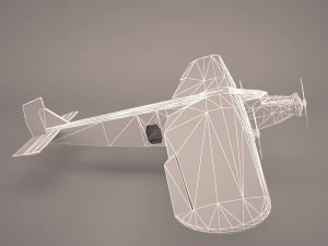 airplane fa5 n110609 3D Model
