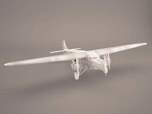 airplane fa5 n110609 3D Model