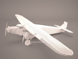 airplane fa5 n110609 3D 模型