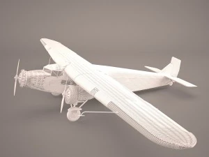 airplane fa5 n110609 3D Model