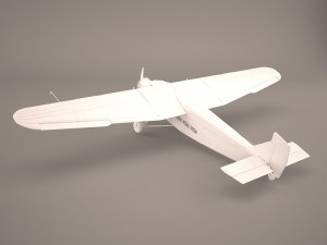 airplane fa5 n110609 3D 模型