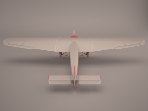 airplane fa5 n110609 3D 模型